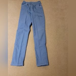 Vintage Women's Misses Blue Wrangler Straight Cut Jeans Size Slim 11/12